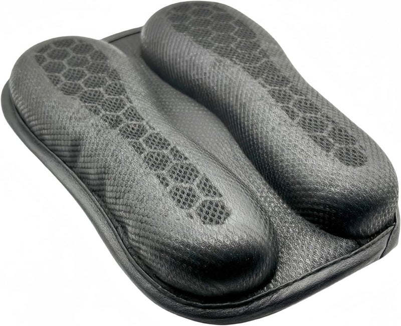 GallopingKnight Motorcycle Gel Seat Cushion - 3D Honeycomb Shock-Absorbing Breathable Seat Cover - Sunscreen & Waterproof Bike Seat Pad - Image 4